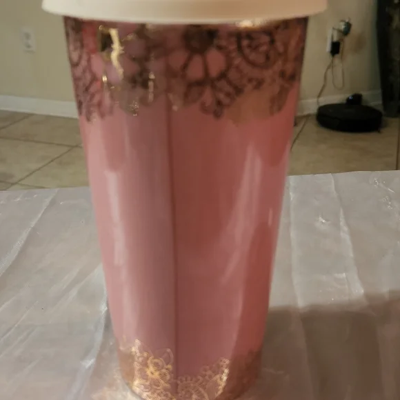 NWOT Glass mug with lid - Picture 5 of 7